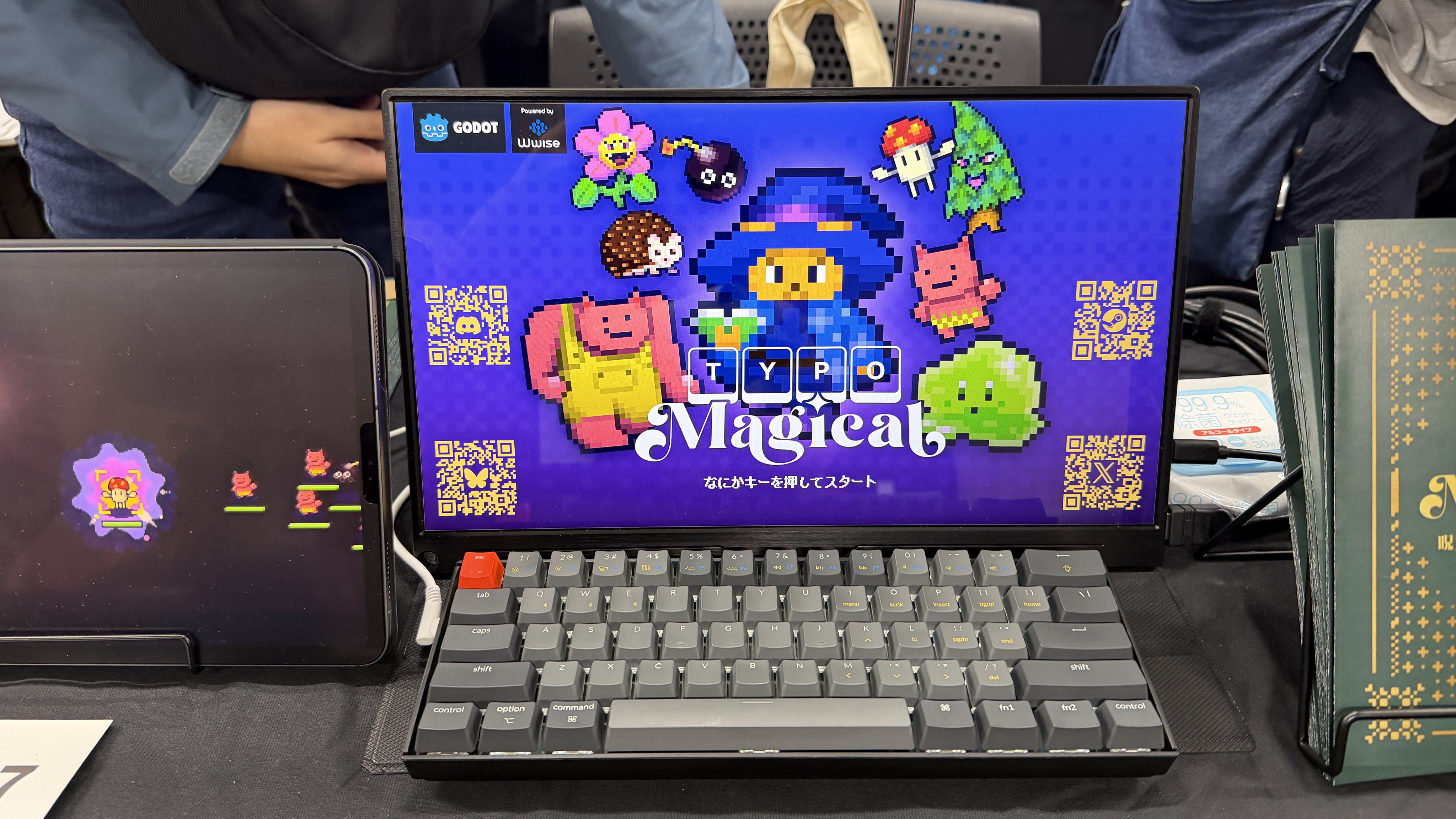 Typomagicalのブースの写真