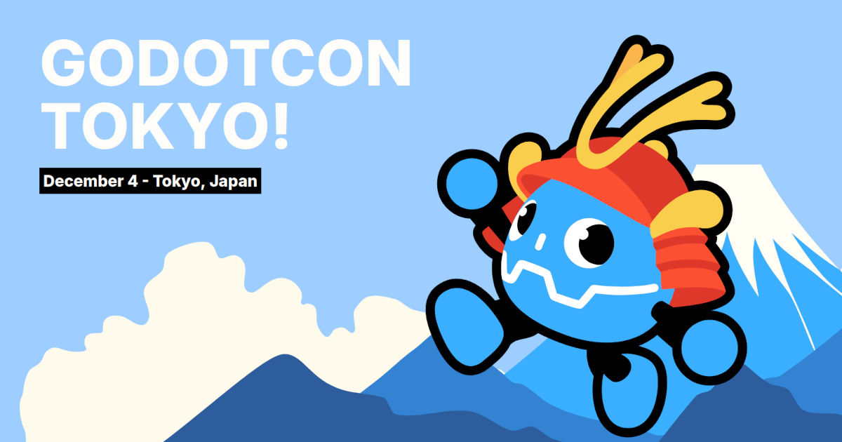 GodotCon Tokyo 開催決定！